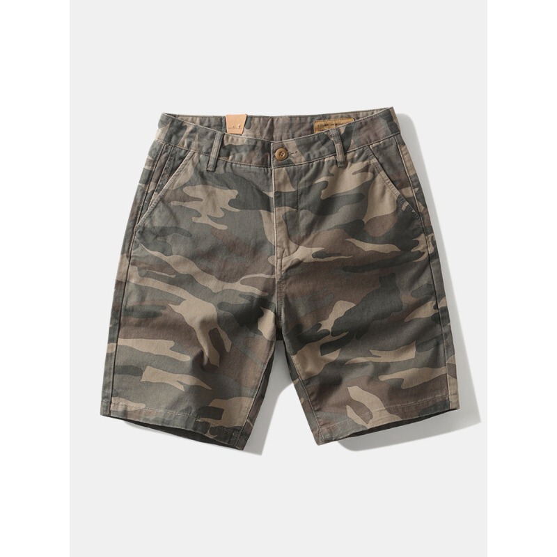Summer American-Style Multi-Pocket Camouflage Cargo Shorts for Men, Trendy Brand ins Shawn Yue Casual Loose Mid-Length Shorts Summer American-Style Multi-Pocket Camouflage Cargo Shorts for Men, Trendy Brand ins Shawn Yue Casual Loose Mid-Length Shorts