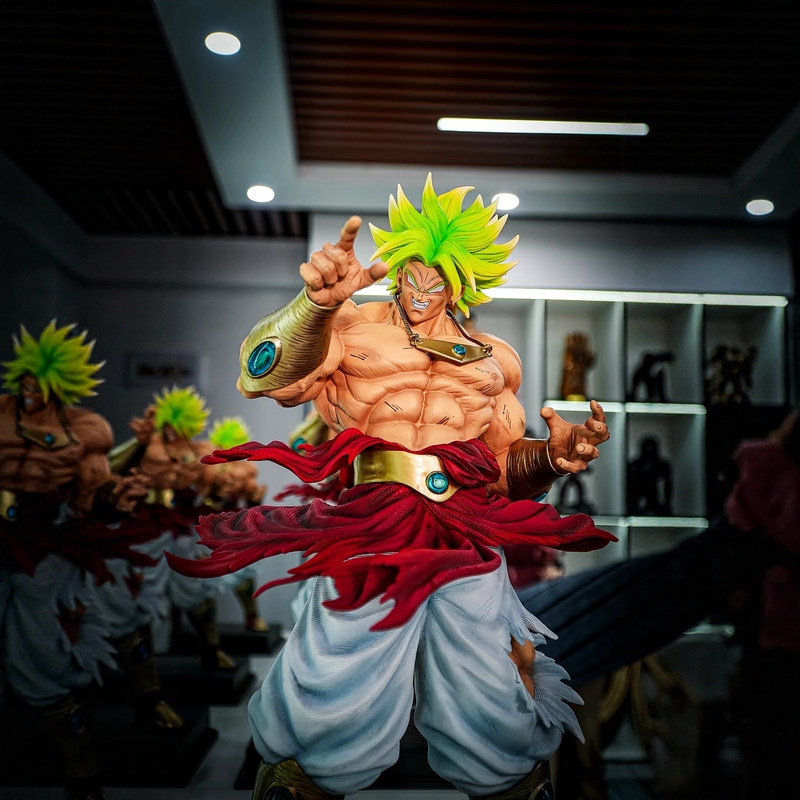 【Statue Brother Jt】Breakthrough Broly Dragon Ball 50cm Extra Large Trendy Anime Gk Figurine Model