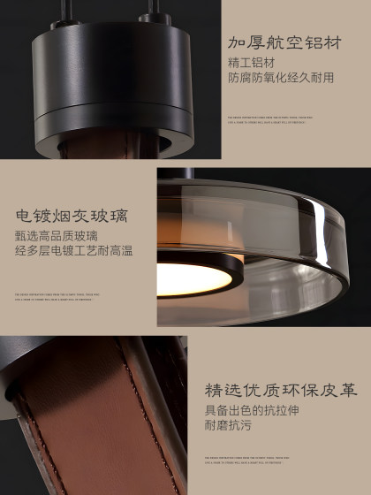[Superimposed Lighting]Casati Lighting Italian-Style Staircase Chandelier Minimalist Duplex Villa High-Ceiling Living Room Loft Light