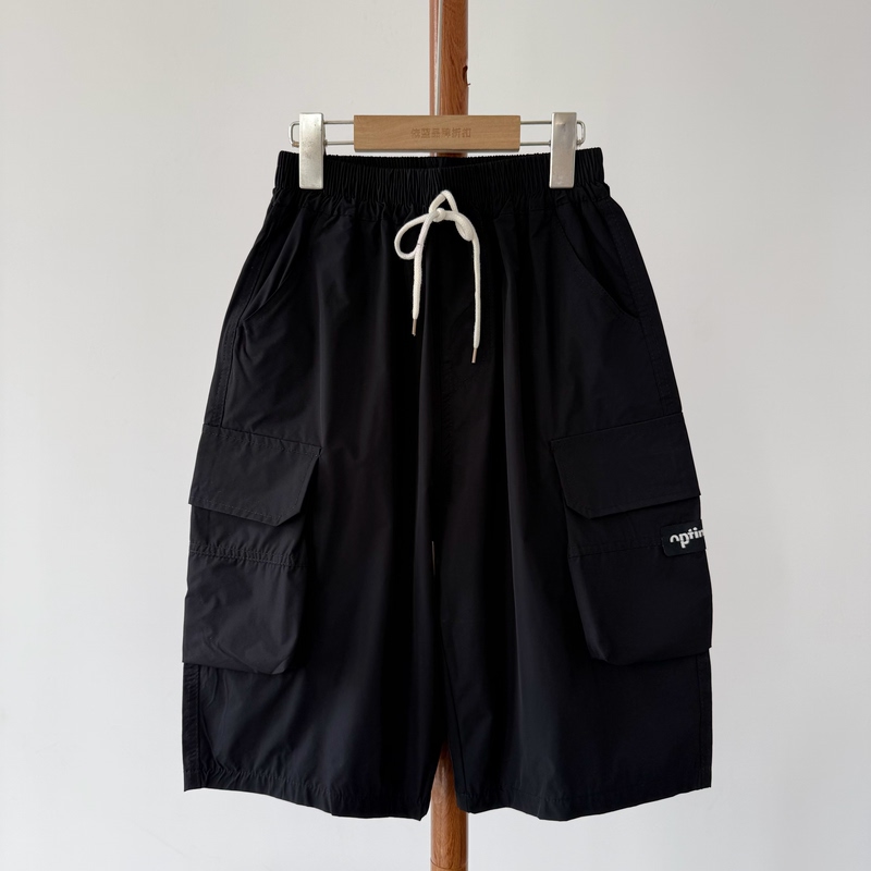626m Lemi Gao Summer Boys' Cargo Shorts, Youth Korean Style Casual Quick-Drying Short Shorts