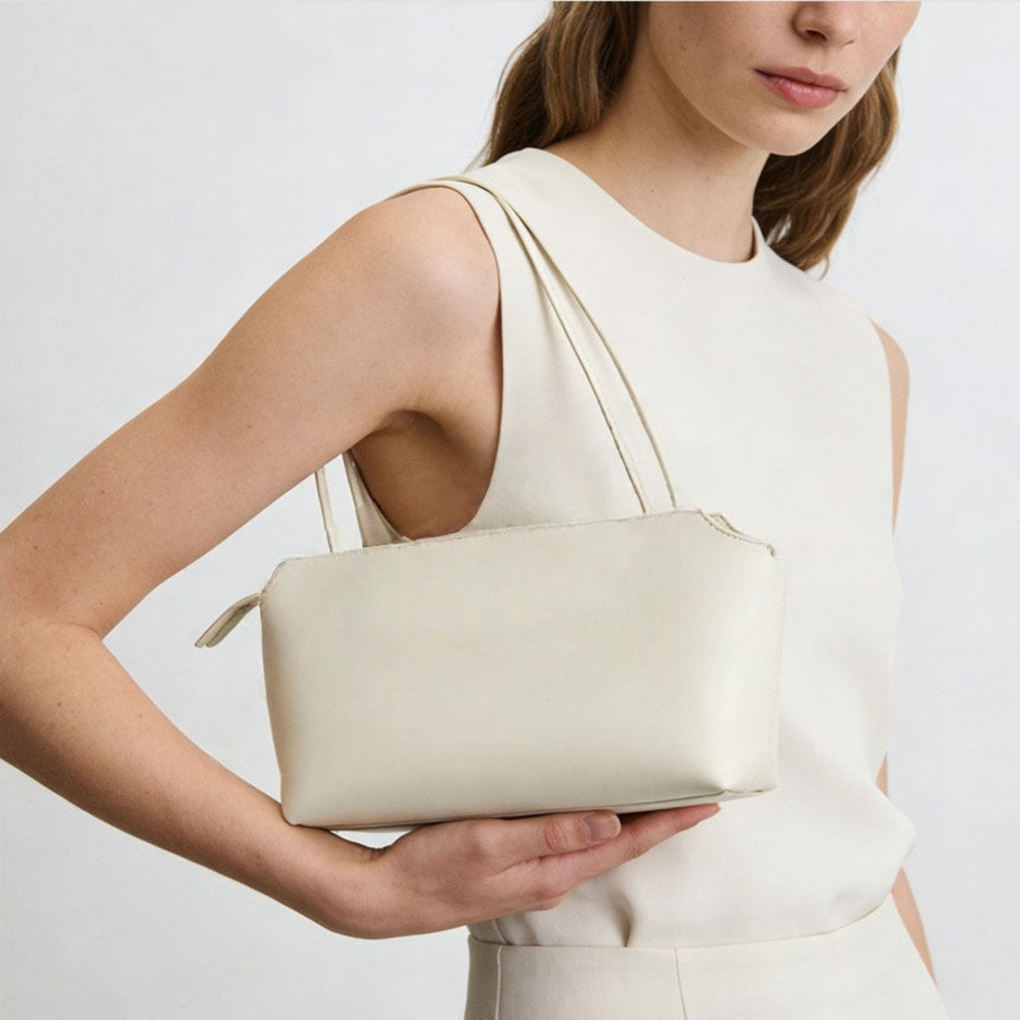 [Аутентичная покупка] Прямой почтовый TR Новая овчина Terrasse To Go Tote Bag ручная сумка через плечо подмышка