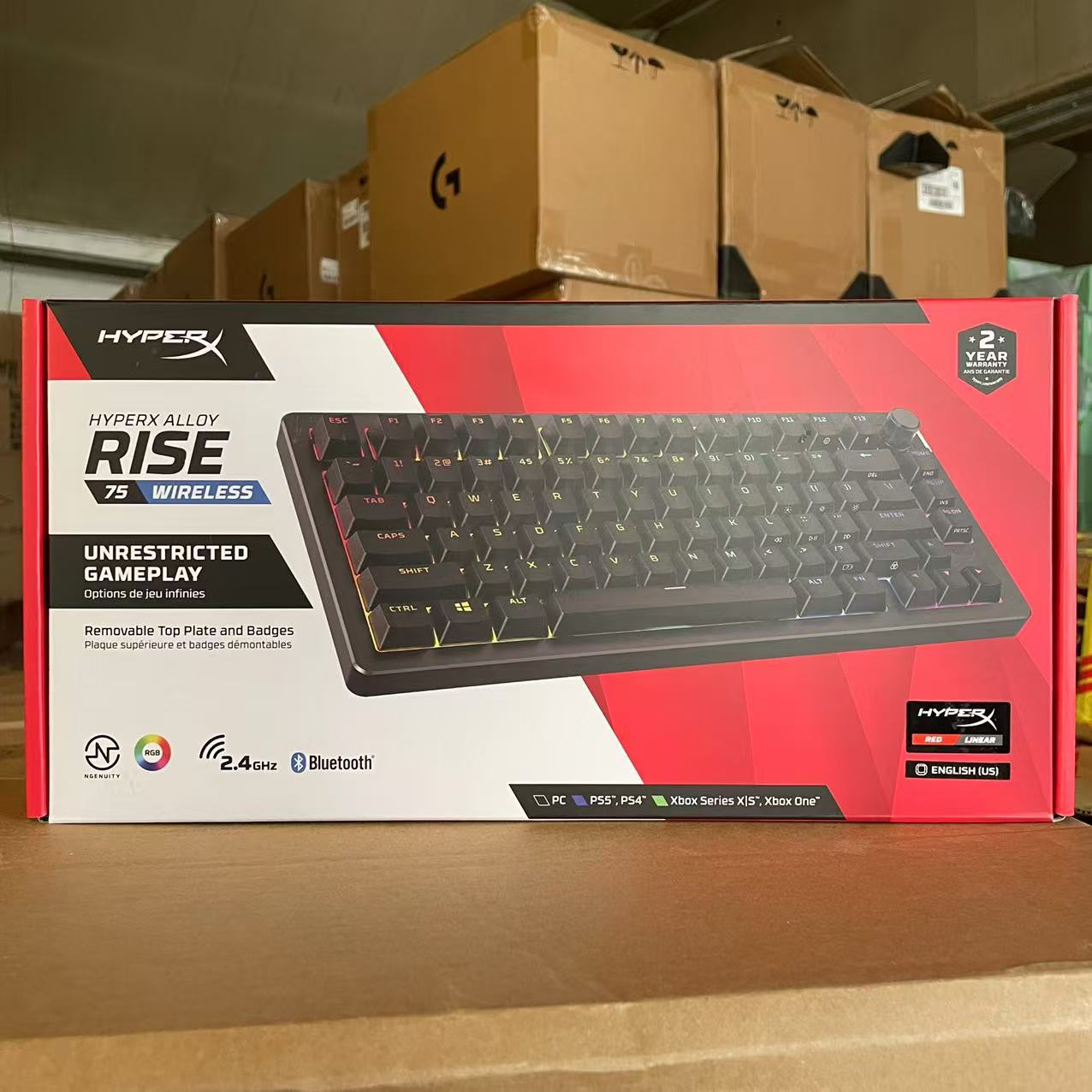 HyperX Alloy RISE 75 Wireless：极致无线，游戏竞技新选择！-服装加工设备-淘宝好物网