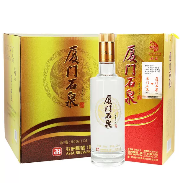 丹凤厦门石泉高粱酒42度浓香型白酒500ml*6瓶整箱礼盒装白酒评价- 淘宝网