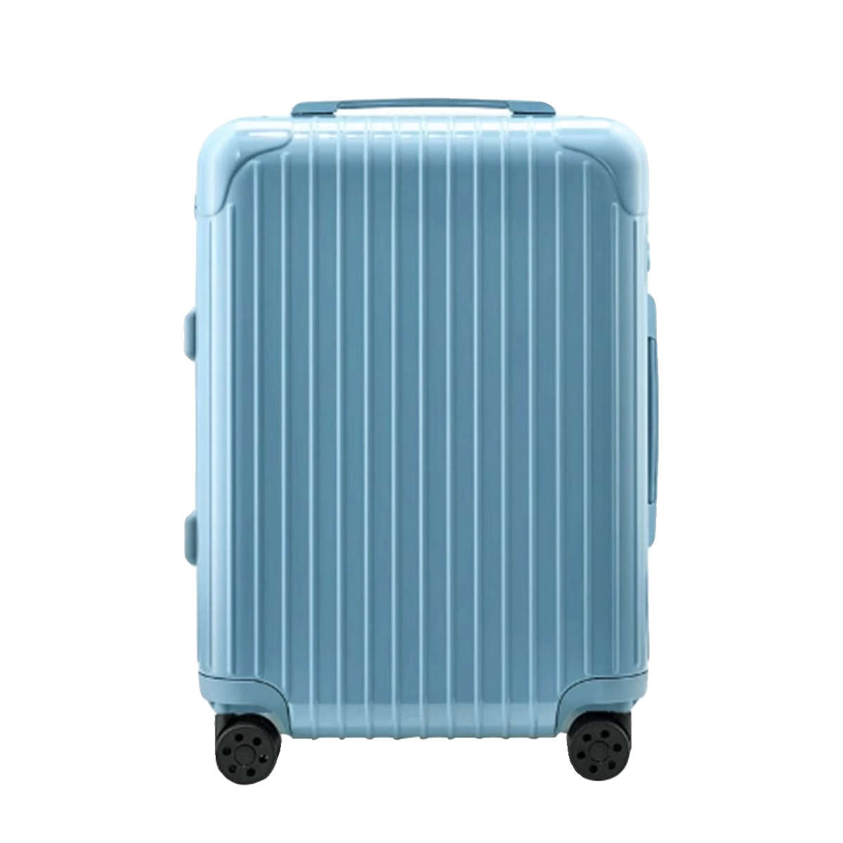 Capacious high quality universal suitcase, 20 inch, 24 inch