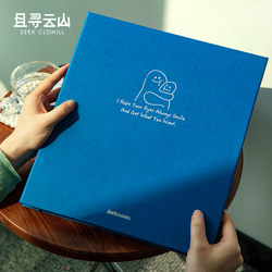 And Search for the Cloud Mountain Laminated Photo Album, a Family Growth Commemorative Album, a Large-Capacity Family Photo Storage Book