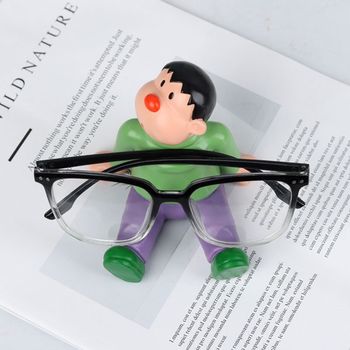 Creative fat tiger glasses placement rack ornaments shop decoration props display rack cute glasses shelf