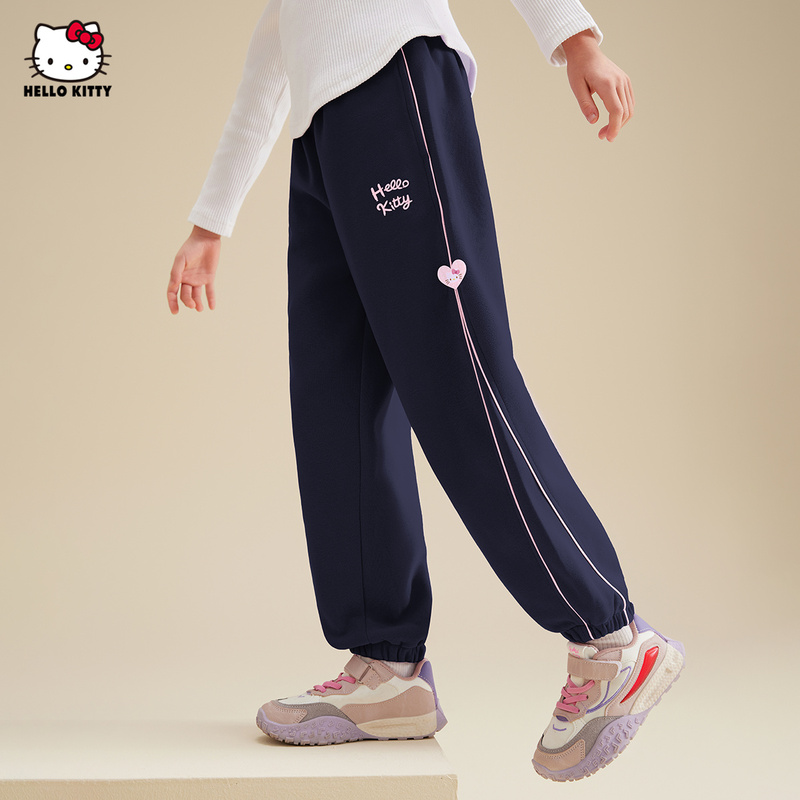 Hellokitty Girls' New Spring and Autumn Sweet Printed Casual Pants Jogger Pants Children's Loose Sports Pants Sweatpants Hellokitty Girls' New Spring and Autumn Sweet Printed Casual Pants Jogger Pants Children's Loose Sports Pants Sweatpants