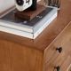 Full solid wood three chest of cabinets bedside table bedroom makeup storage storage drawer living room modern simple sofa side cabinet