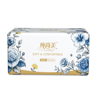 巨无霸！5包！印花抽纸