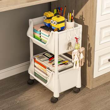 Removable storage cabinet drawer plastic office desk multi-layer storage file sorting clip cabinet