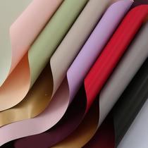 Floral paper Ouya paper Korean double-sided flower floristry wrapping paper bouquet packaging material flower packaging rose bag