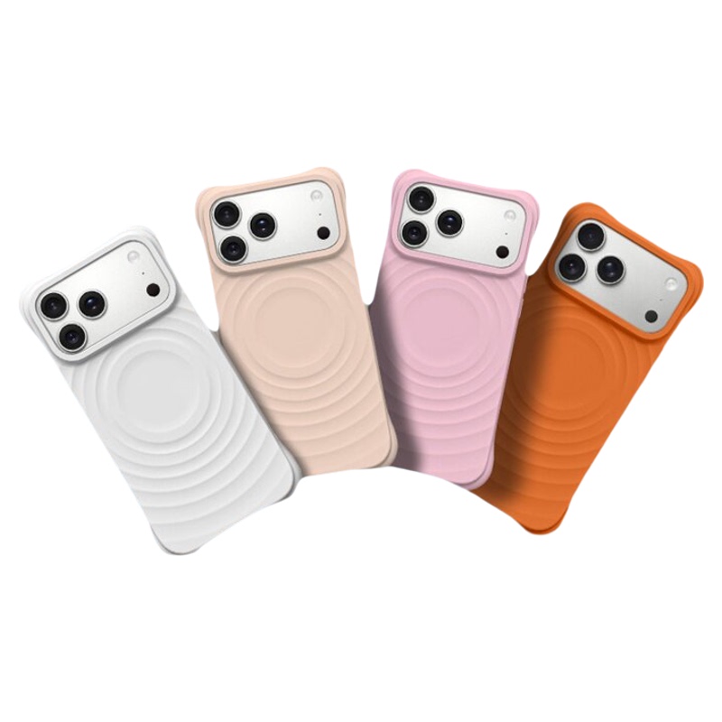 Yuantiao Liquid Silicone Solid Color Magnetic Wave Pattern Case Suitable for Apple 18 Pro Max Wave Pattern Phone Case iPhone 17 Simple 15 High-End 16 Anti-Drop Huaqiangbei Co-Branded Protective Case Yuantiao Liquid Silicone Solid Color Magnetic Wave Pattern Case Suitable for Apple 18 Pro Max Wave Pattern Phone Case iPhone 17 Simple 15 High-End 16 Anti-Drop Huaqiangbei Co-Branded Protective Case