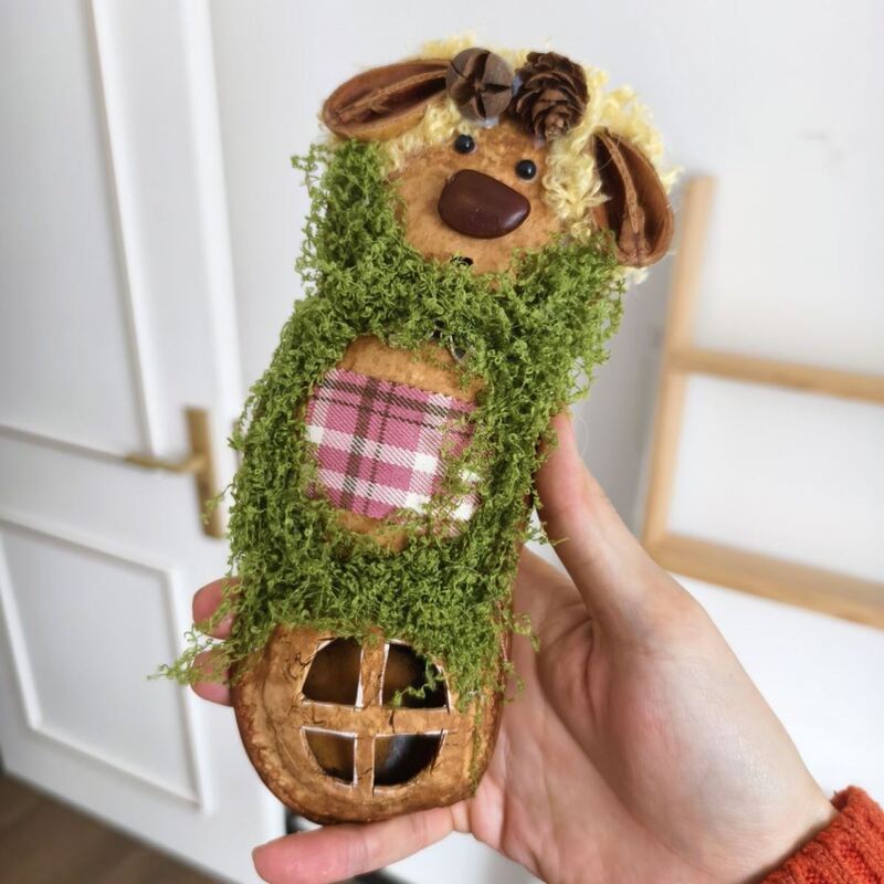 Yunnan Handcrafted Rattan Bean Pod Toys Are Uniquely Ugly-Cute and Make a Rattling Sound When Shaken