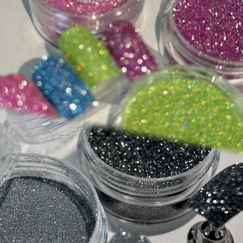 Claw Nail Art Crushed Diamond Reflective Powder High Shine Sparkling 5g Pack