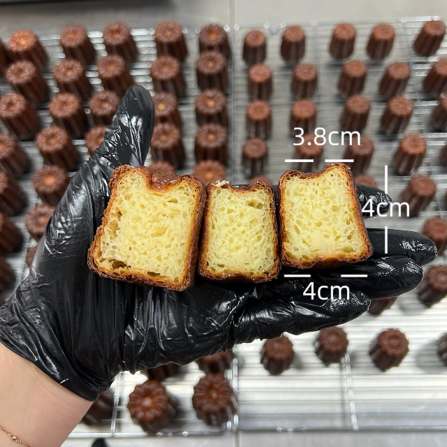Juzhi Small Mini Version of French Dessert Corulee, Pack of 10 (Mini Version Is Very Small) This Is the Mini Version, 25g