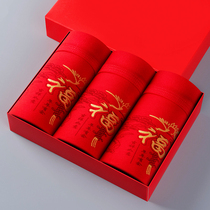 3-piece Mens cotton underwear solid color this year big red youth boxer Hongyun pig wedding boxer pants