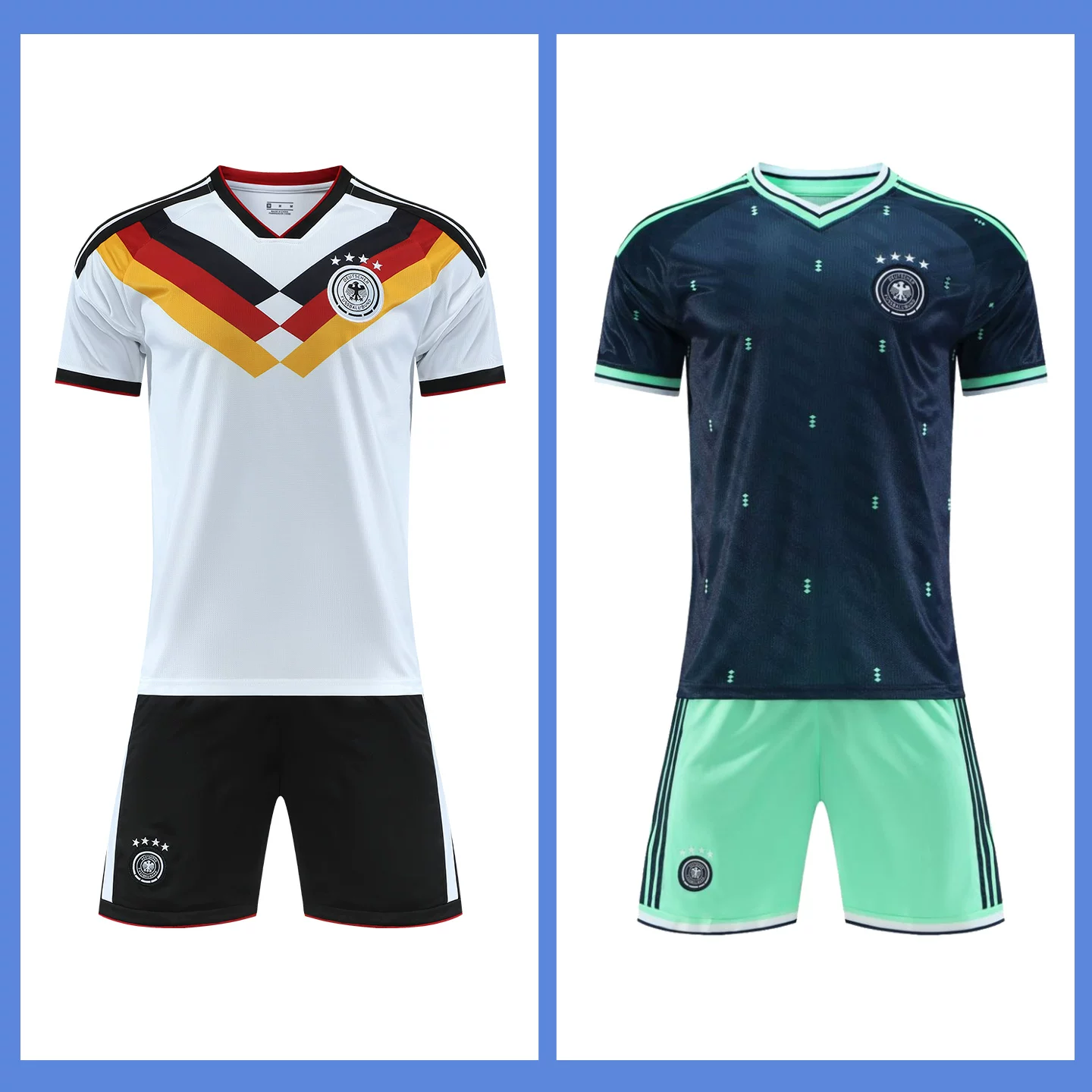 Football uniform, children's set, Germany, custom-made