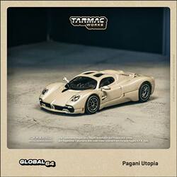 Tarmac Works 1:64 Pagani Utopia Alloy Car Model