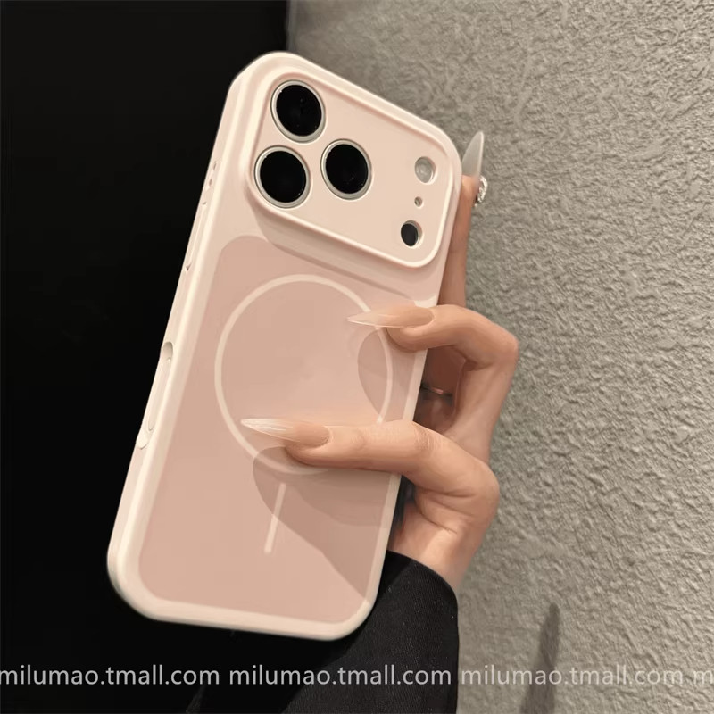 High-Quality Liquid Silicone Case Suitable for iPhone 17 Pro, Apple 15 Magnetic Phone Case, New 16 Pro Max, Premium 12, 13 for Men and Women, 14 Plus Couple Case, 17 Pro Max Anti-Drop Cover, Air