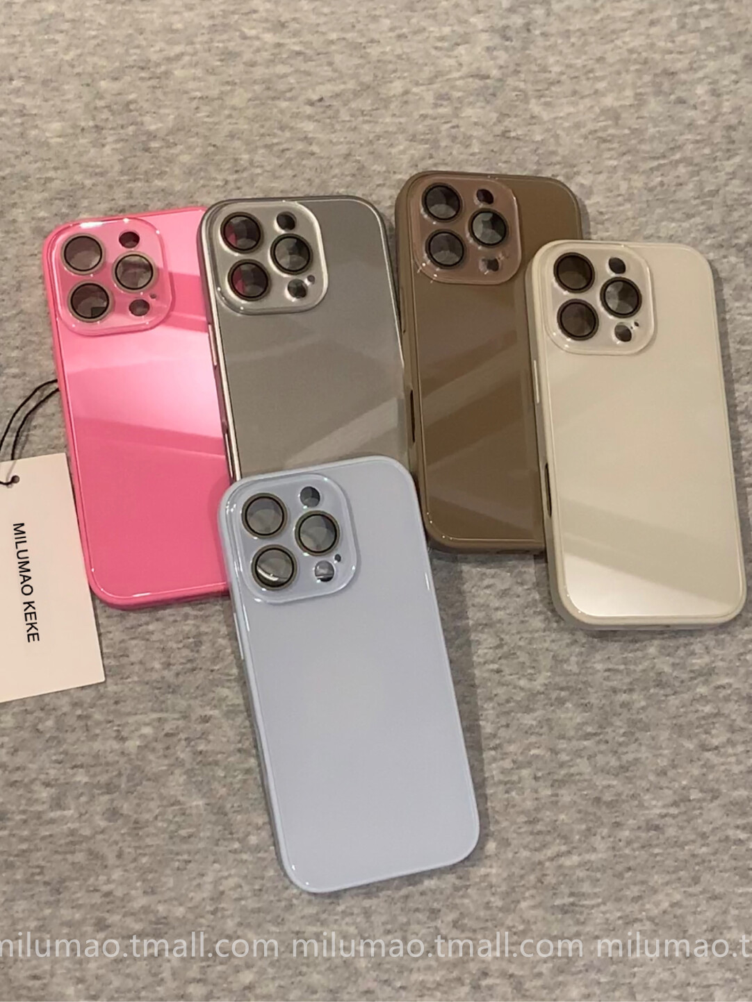 ins Summer Dopamine Tempered Glass Case for iPhone 16 Pro Max iPhone 15 Pro Max New Model 2025 Popular 11 Internet Celebrity 14 Unisex 13 Premium 12 Shockproof 17 Case