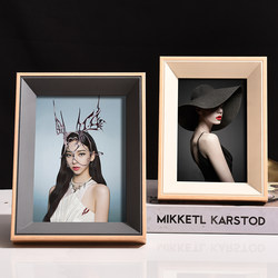Light Luxury and Simple European Style Photo Frame Table 6 Inches 7 8 Inches 10A4 Washed Photos Made into High-End Photo Album Empty Picture Frame