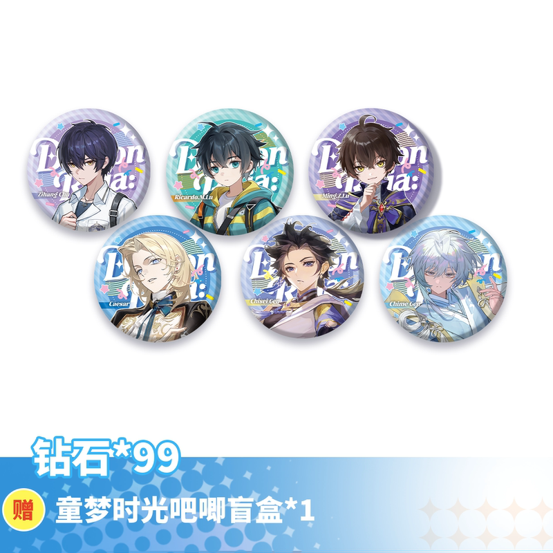Dragon Raja: Gate of Cassell Diamond Cdk-Tongmeng Series Badge