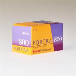 Kodak 초상화 터릿 800 135 영화 전문 색 부정적인 초상화 26.8
