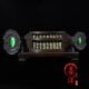 Antique antique pure solid wood with base jade beads sandalwood wishful thinking household ornaments retro old objects