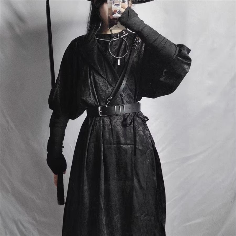 Hanfu Tang-Style Round-Neck Robe, Traditional Four-Season Modern Hanfu, Jin Yiwei Clothing, Suitable for Daily Commuting, Unisex Hanfu Tang-Style Round-Neck Robe, Traditional Four-Season Modern Hanfu, Jin Yiwei Clothing, Suitable for Daily Commuting, Unisex