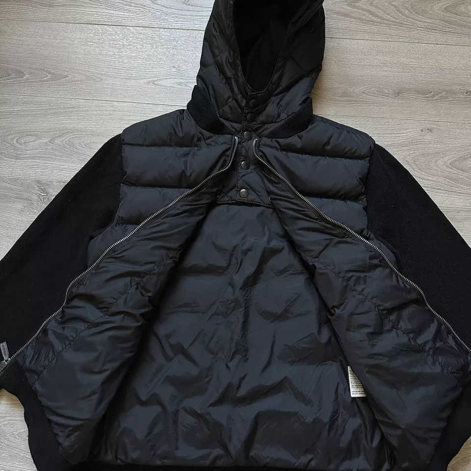 JHXDF #PRO002 Hooded Wool Cardigan Duck 连帽针织羽绒 (鸭) 4