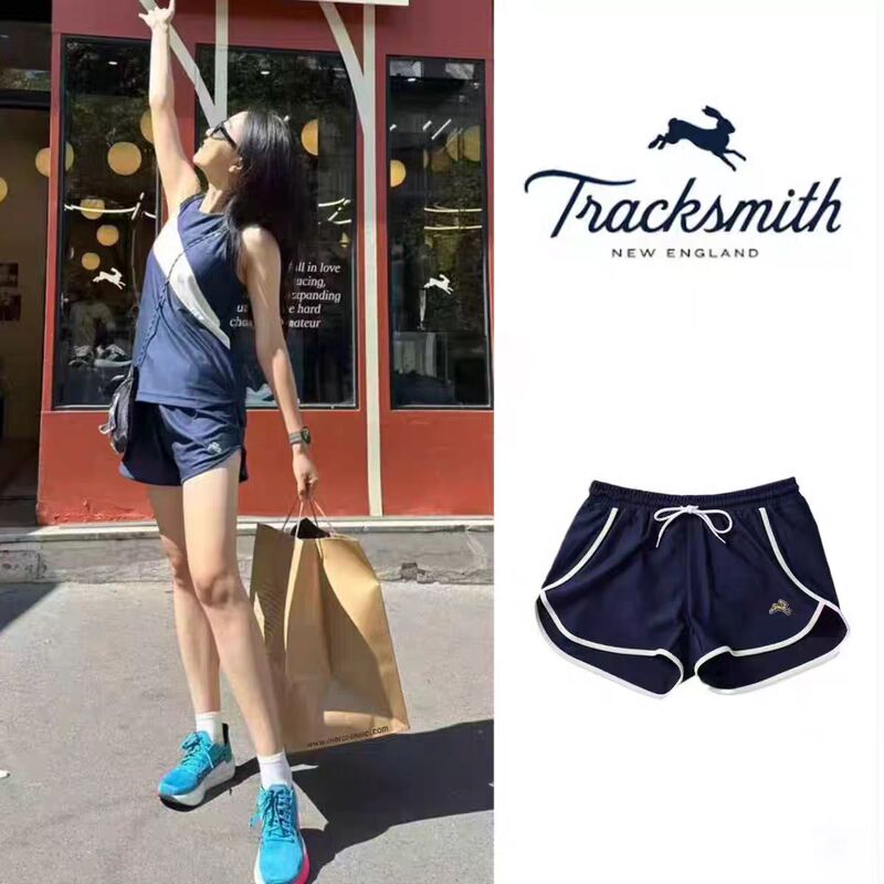 【American Little Rabbit Men'S】Tracksmith Little Rabbit Vc Retro Classic Elite Running Sports Pants