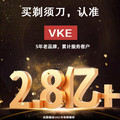 VKE旗舰店的LOGO