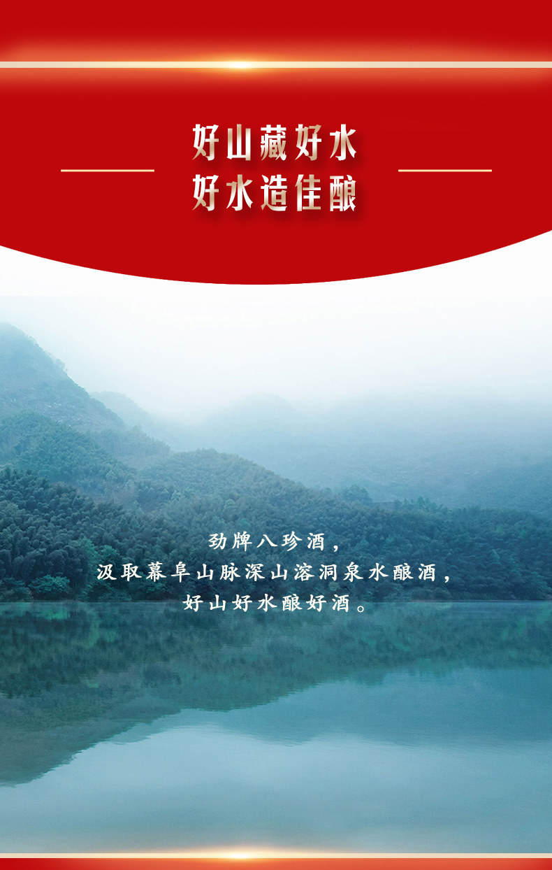 安享好物 安享B级白酒-劲牌40度八珍酒 企标 