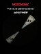 Eeap Viper Mini Fitness Dumbbell Pendant Backpack Barbell Plate Stainless Steel Sports Keychain Decoration