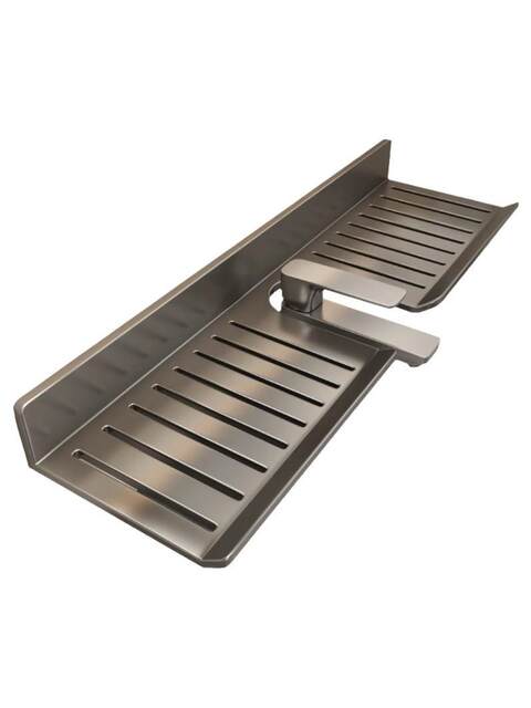 Bathroom sink storage rack wall-mounted toilet sink above the mirror in front of the mirror without punching bathroom storage rack