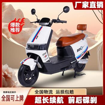 2025 new fashion cool cow battery car 60v72v high speed long endurance high power takeaway electric motorcycle