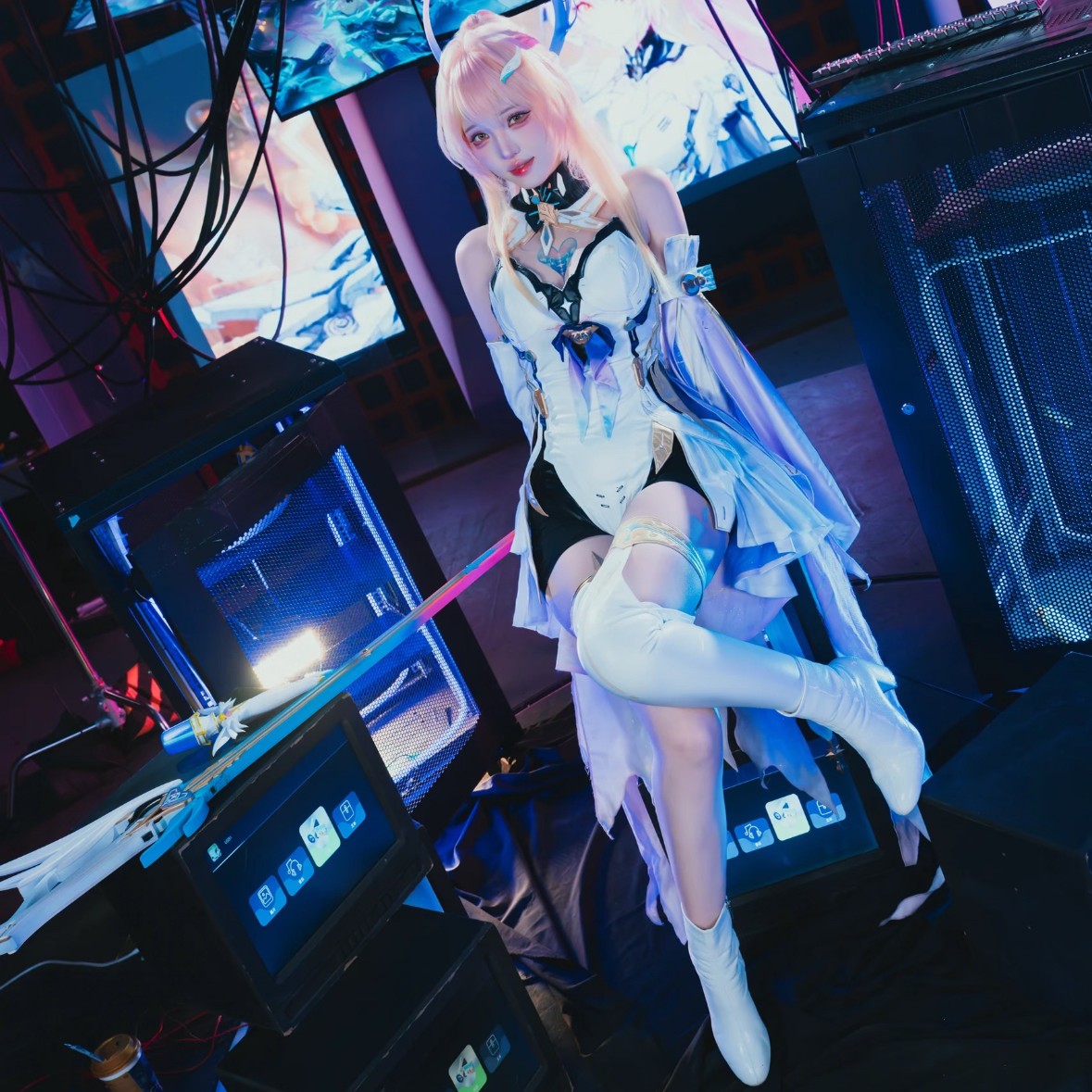 爱弥斯cos服鸣潮cosplay新角色爱弥斯服装假发鞋子二次元游戏全套_Cosplay女装_淘宝游戏网