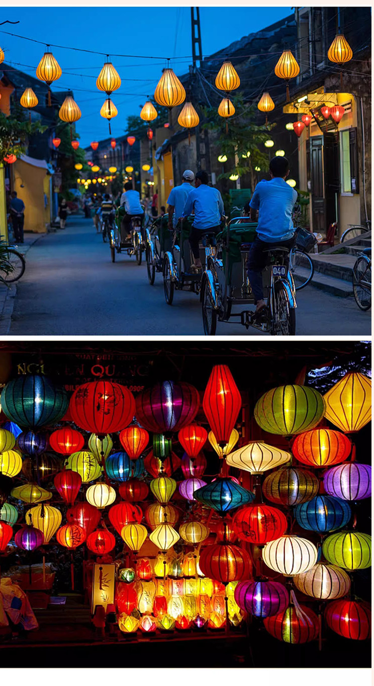 Фонарь 户外仿古古风灯笼古镇街道网红通道夜景装饰布置花灯异型越南灯笼