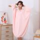 Bath Towel Robe for Women, Absorbent and Quick-Drying, Bathrobe Dress for Autumn and Winter, New Style, Can Be Worn or Wrapped, Non-Shedding, Thickened Sleep Robe