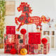 2026 New Year Decorations, Year of the Horse Display Items, Gift Boxes, Ornaments, Spring Festival Mall Atmosphere Setup