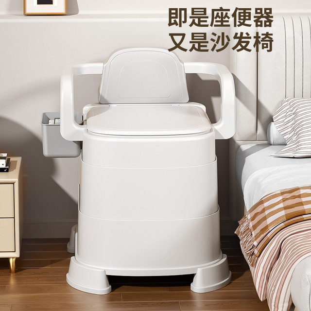 Portable Toilet for the Elderly, Mobile Toilet for Pregnant Women, Adult Urinal, Household Potty for Postpartum Women, Urine Bucket