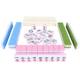 Mini Mahjong Tiles for Outdoor Portable Use, Small Size for Travel, Camping, Dormitory, and Home Use, Hand-Held Small Mahjong Tiles