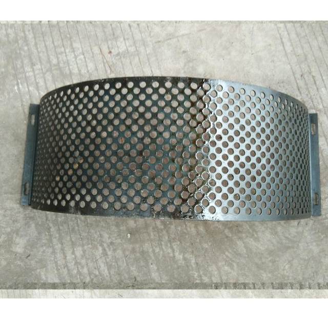 40 50 hammer slice crusher accessories straw powdering machine mixer screen mesh sieve bottom mesh 710*200