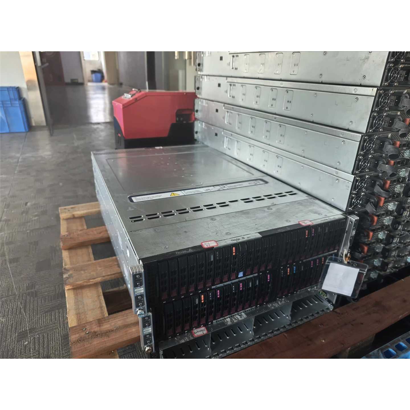 Продажа четырехузлового сервиса Supermicro X11DPT-B 2U Изображение 1
