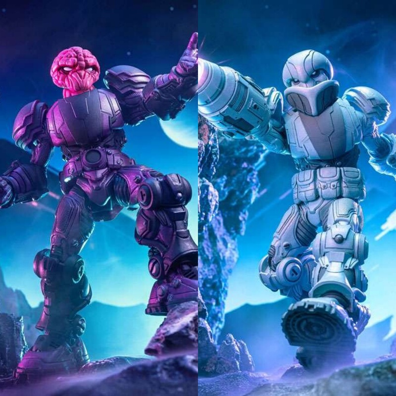 [in Stock] Four Horsemen Infinity Legion Farnos and Fiden Phantom Warrior Traveler 7inch Action Figure