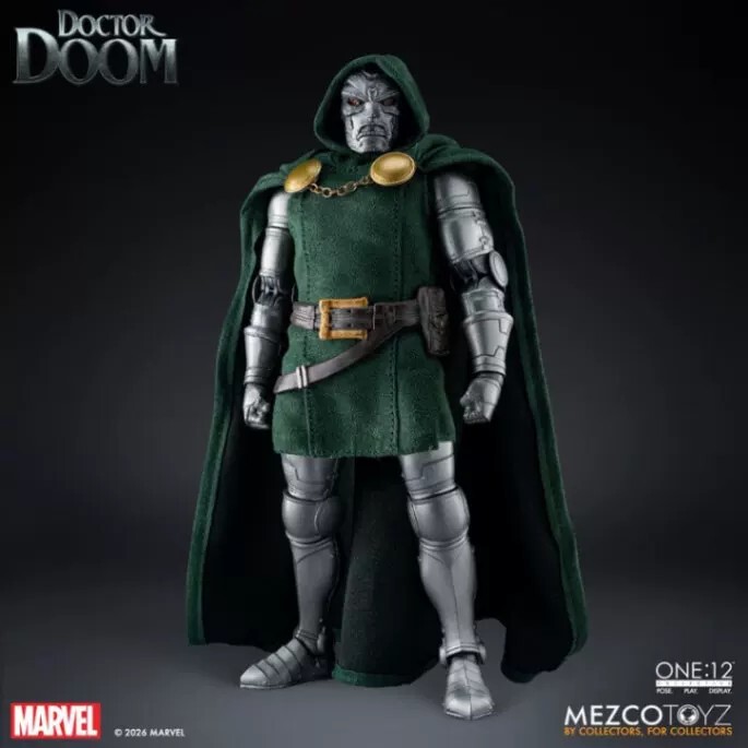 [in Stock] Mezco Ant-Man One:12 Doctor Doom 6inch Alloy Action Figure