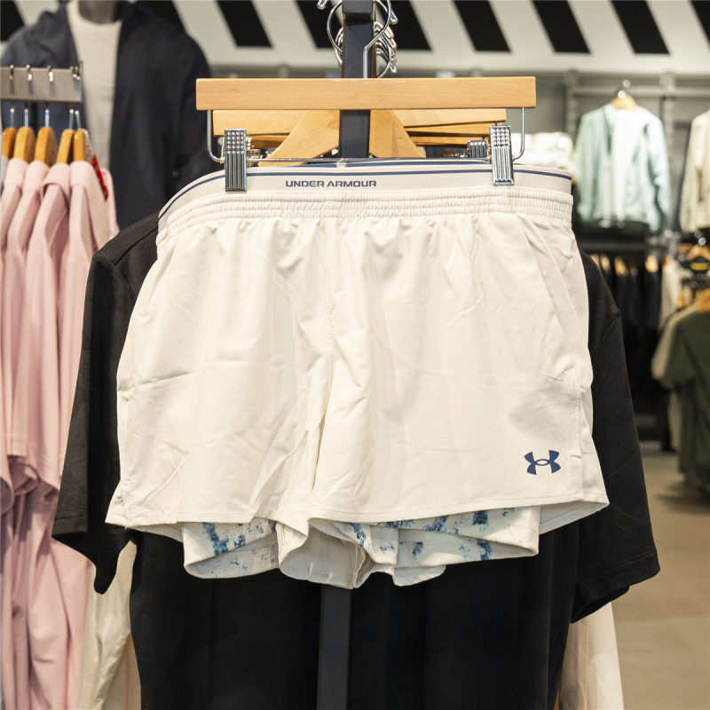 Under Armour Ua Spring/Summer Vanish Women's Woven 2-in-1 Training Sports Shorts 6012944 Under Armour Ua Spring/Summer Vanish Women's Woven 2-in-1 Training Sports Shorts 6012944
