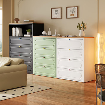 Bedroom Bedside Wrought Iron Chest of Drawers, Narrow Gap Storage Cabinet, Multi-Layer Drawer Storage Cabinet, Exclusive Organizer for Underwear and Socks