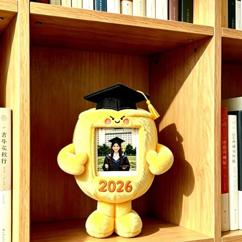 2026 Graduation Season Plush Trophy Ornament Graduation Photo Card Holder Storage Bag Pendant Gift for Friends Graduation Gift 2026 Graduation Season Plush Trophy Ornament Graduation Photo Card Holder Storage Bag Pendant Gift for Friends Graduation Gift