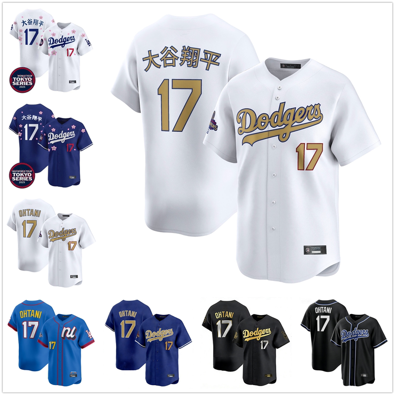 2026 Fully Embroidered Los Angeles Dodgers 17 # Ohtani Shohei Ohtani Jersey Baseball Uniform 2026 Fully Embroidered Los Angeles Dodgers 17 # Ohtani Shohei Ohtani Jersey Baseball Uniform